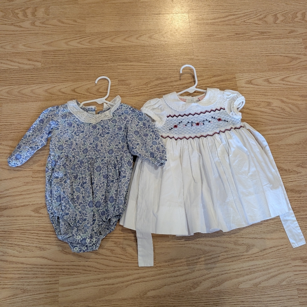 6-9 Dress/Romper bundle